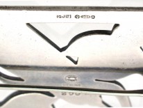 Georg Jensen Silver Square Bird Design Brooch