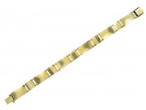 Silver ​& Green Enamel Norwegian Bracelet