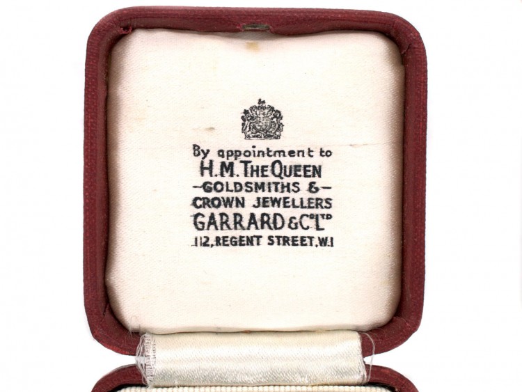 Diamond Horse & Jockey Brooch in Original Garrard & Co. Case