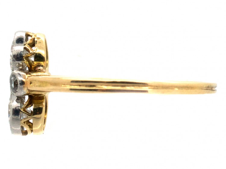 Art Deco Two Stone Diamond Ring