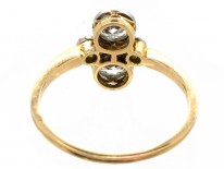 Art Deco Two Stone Diamond Ring
