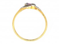 Edwardian Ruby & Diamond Ring