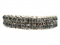 Georgian Two Row Diamond Ring