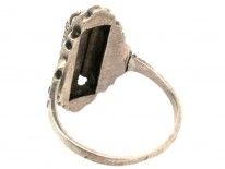 Art Deco Silver & Marcasite Ring