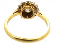 Edwardian Diamond Cluster Ring