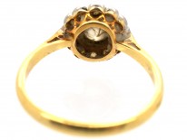 Edwardian Diamond Cluster Ring