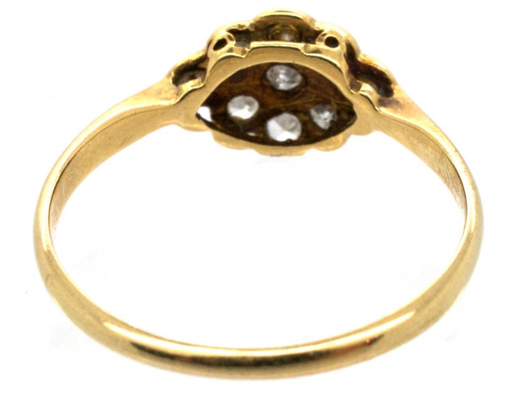 Edwardian Diamond Cluster Ring