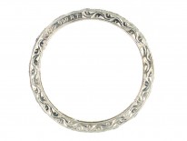 Art Deco Platinum & Diamond Eternity Ring