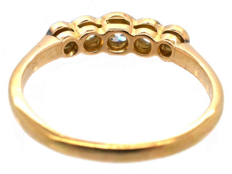 Edwardian Five Stone Diamond Ring