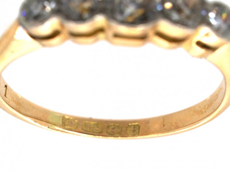 Edwardian Five Stone Diamond Ring