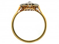Edwardian Diamond Cluster Ring