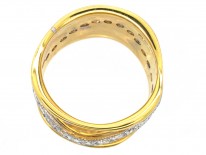 1970s 18ct Gold & Diamond Ring by De Vroomen