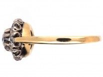 Edwardian 18ct Gold & Diamond Cluster Ring