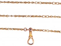 9ct Gold Victorian Guard Chain