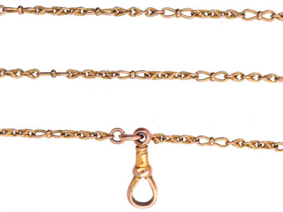 9ct Gold Victorian Guard Chain