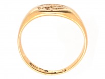 Victorian 15ct Gold Signet Ring with Eagle Intaglio