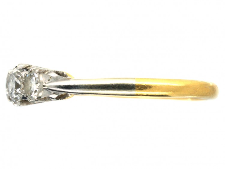 Three Stone Diamond Ring