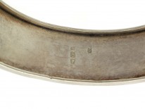 Victorian Silver Buckle Bangle