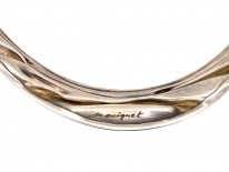 Silver Bangle by Moniquet