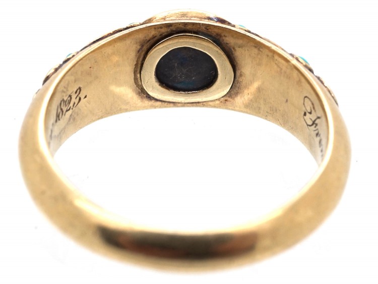 Regency 18ct Gold ​& Turquoise Ring