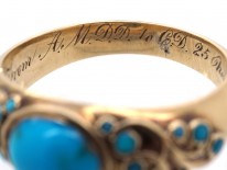 Regency 18ct Gold ​& Turquoise Ring