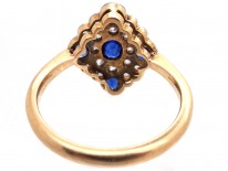 Edwardian Sapphire & Diamond Ring
