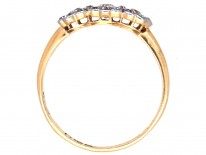 Edwardian Diamond Triple Cluster Ring