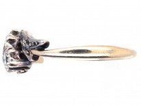 Edwardian Three Stone Diamond Twist Ring