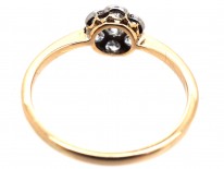 Edwardian Diamond Cluster Daisy Ring