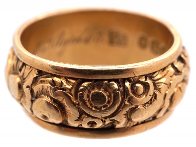 18ct Gold Memorial Ring Dated 1843