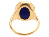 19ct Century 18ct Gold Indian Mughal Miniature Ring