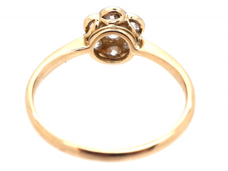Edwardian Diamond Daisy Cluster Ring