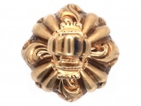 Regency 15ct Gold Miniature Seal with Amethyst Base