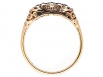 Edwardian 18ct Gold Three Stone Diamond Ring