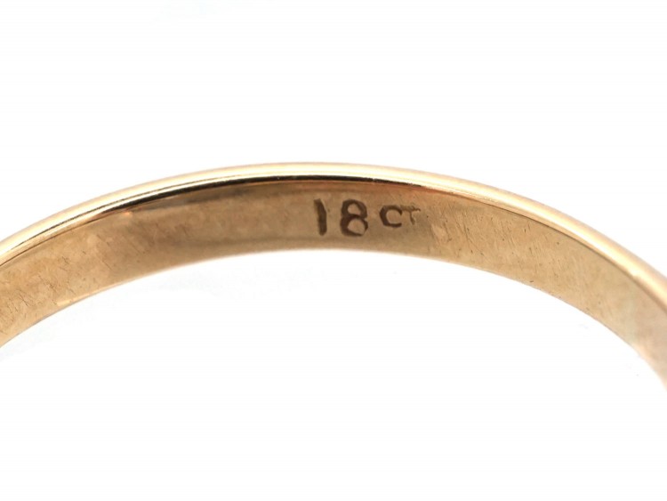 Edwardian 18ct Gold Three Stone Diamond Ring