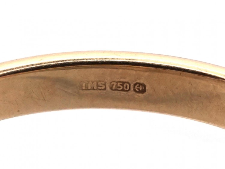 Edwardian 18ct Gold Three Stone Diamond Ring