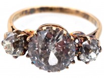 Edwardian Diamond Three Stone Ring