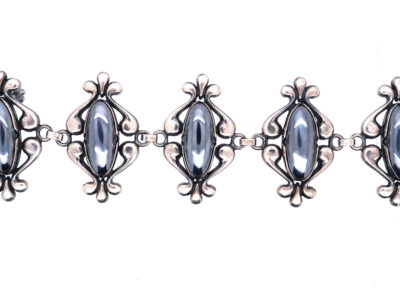 Silver & Haematite Bracelet