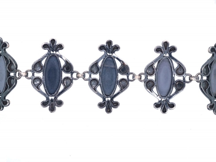 Silver & Haematite Bracelet