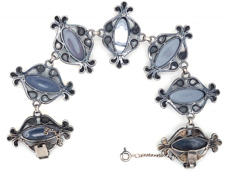 Silver & Haematite Bracelet