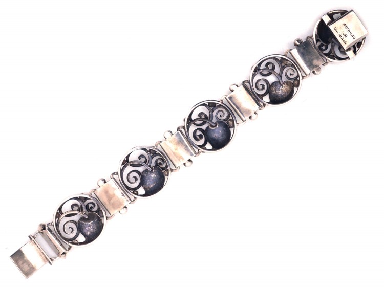 Danish Silver Bracelet by Henning Oddershede