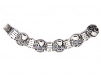 Danish Silver Bracelet by Henning Oddershede
