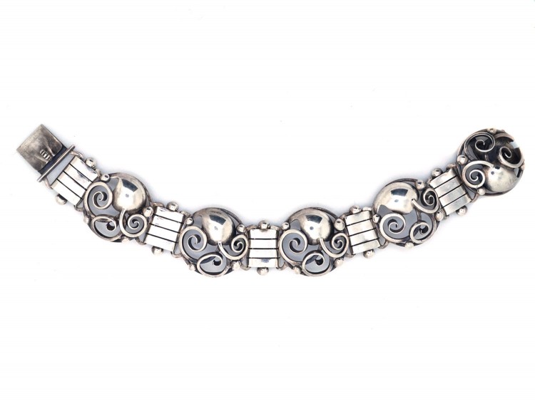 Danish Silver Bracelet by Henning Oddershede