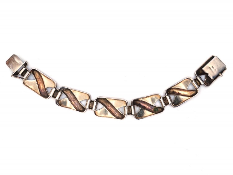 Theodor Farhner Silver & Marcasite Bracelet