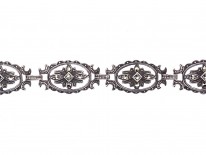 Art Deco Silver & Marcasite Bracelet