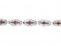 Art Deco Silver & Marcasite Bracelet