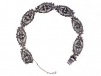 Art Deco Silver & Marcasite Bracelet