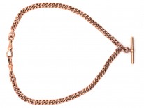 Victorian 9ct Gold Double Albert Chain