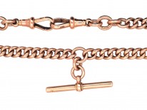 Victorian 9ct Gold Double Albert Chain