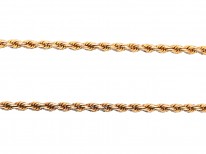 Edwardian 15ct Gold Prince of Wales Twist Chain